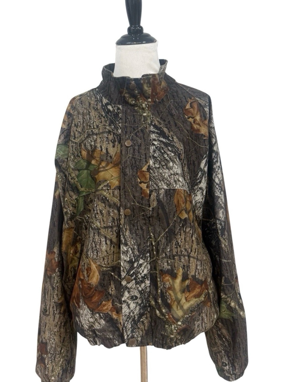 Vintage Mad Dog Gear Mossy Oak Break-Up Camo Hunting Jacket Mens Large